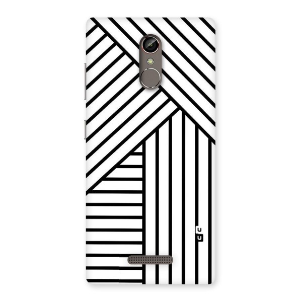 Lines Pattern Stripes Back Case for Gionee S6s