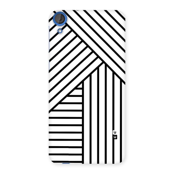 Lines Pattern Stripes Back Case for HTC Desire 820s