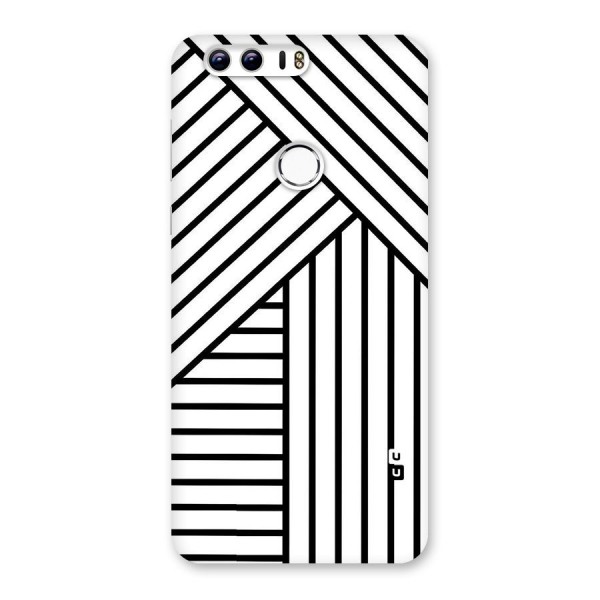 Lines Pattern Stripes Back Case for Honor 8