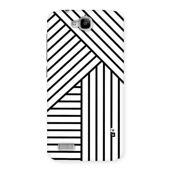 Lines Pattern Stripes Back Case for Honor Holly