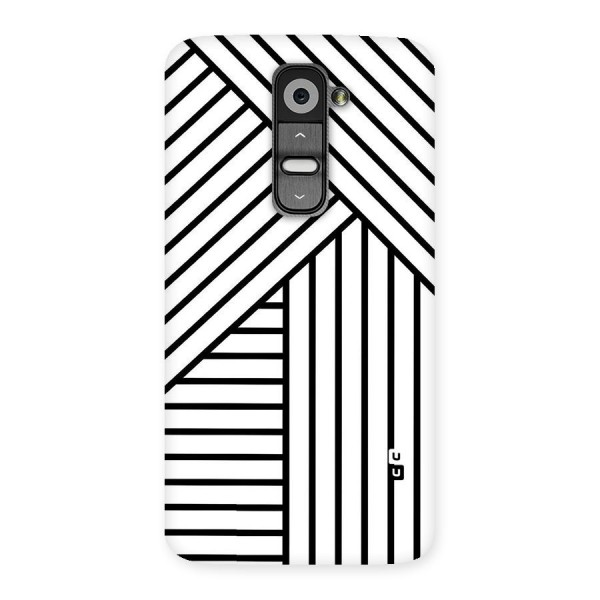 Lines Pattern Stripes Back Case for LG G2
