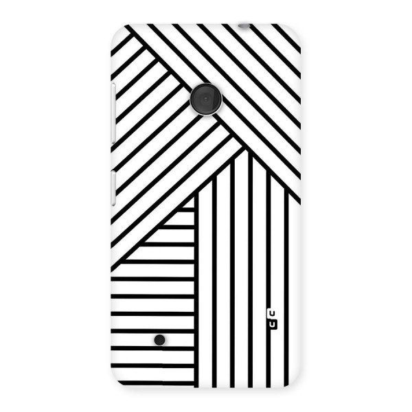 Lines Pattern Stripes Back Case for Lumia 530