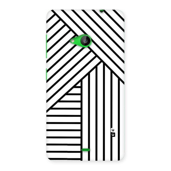 Lines Pattern Stripes Back Case for Lumia 535