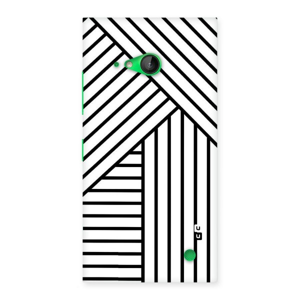 Lines Pattern Stripes Back Case for Lumia 730