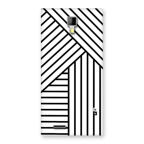 Lines Pattern Stripes Back Case for Micromax Canvas Xpress A99