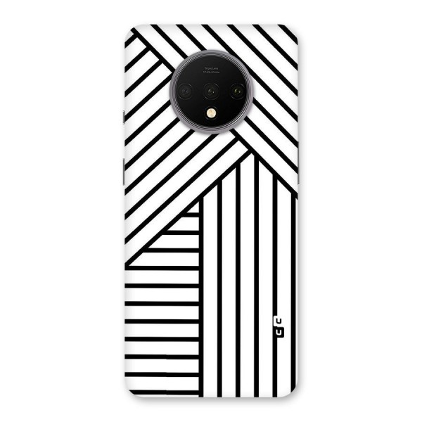 Lines Pattern Stripes Back Case for OnePlus 7T