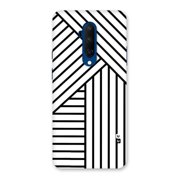 Lines Pattern Stripes Back Case for OnePlus 7T Pro