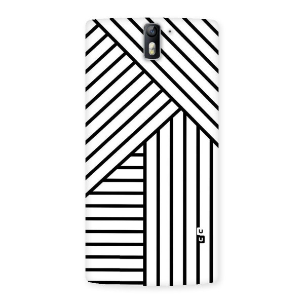 Lines Pattern Stripes Back Case for One Plus One