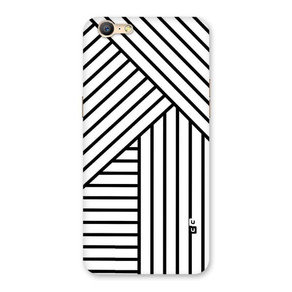 Lines Pattern Stripes Back Case for Oppo A39