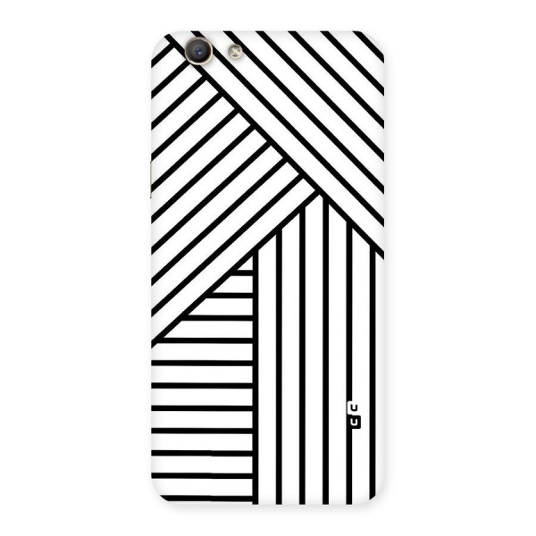 Lines Pattern Stripes Back Case for Oppo A59