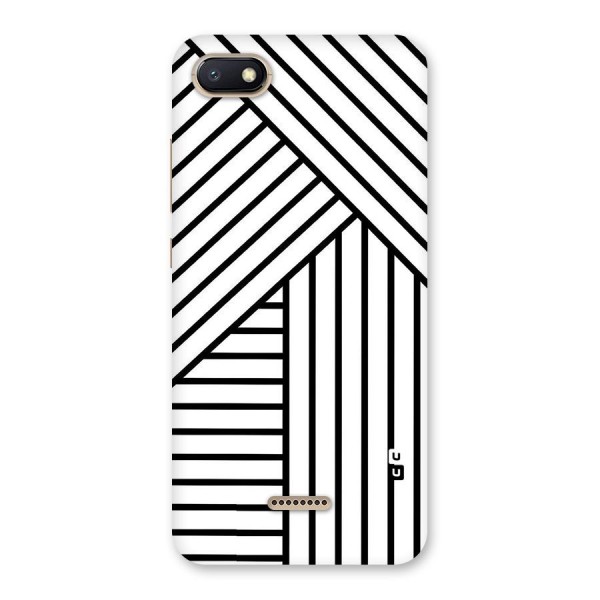 Lines Pattern Stripes Back Case for Redmi 6A