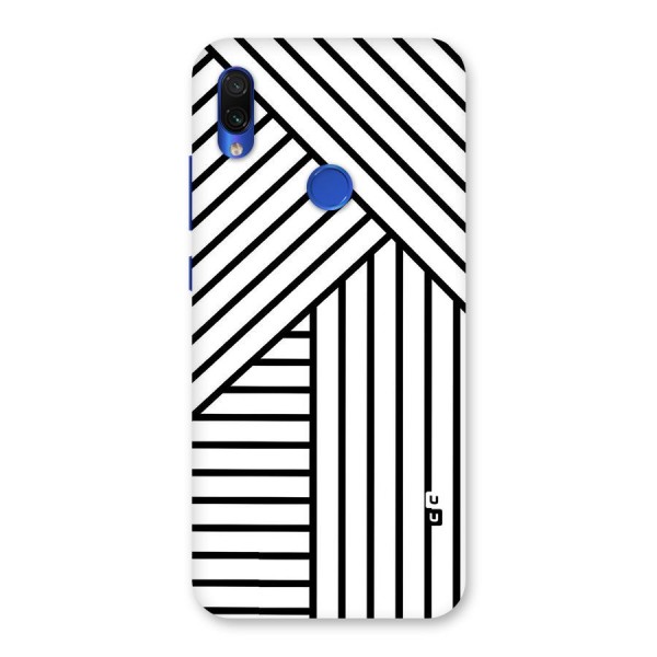Lines Pattern Stripes Back Case for Redmi Note 7S