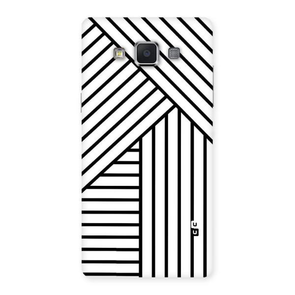 Lines Pattern Stripes Back Case for Samsung Galaxy A5