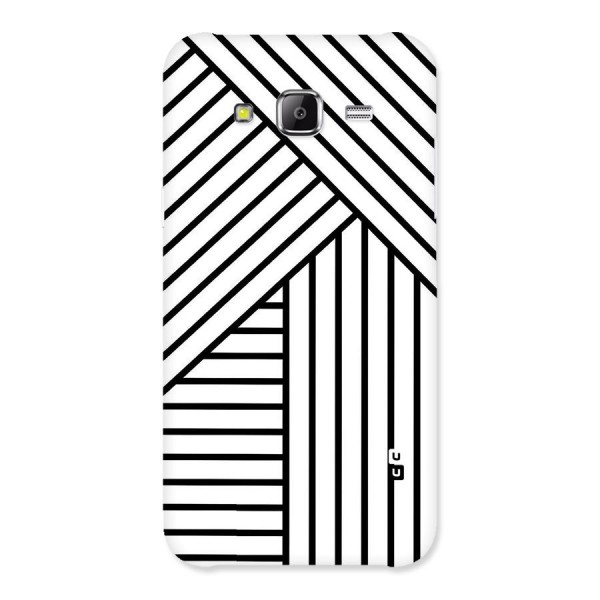 Lines Pattern Stripes Back Case for Samsung Galaxy J5