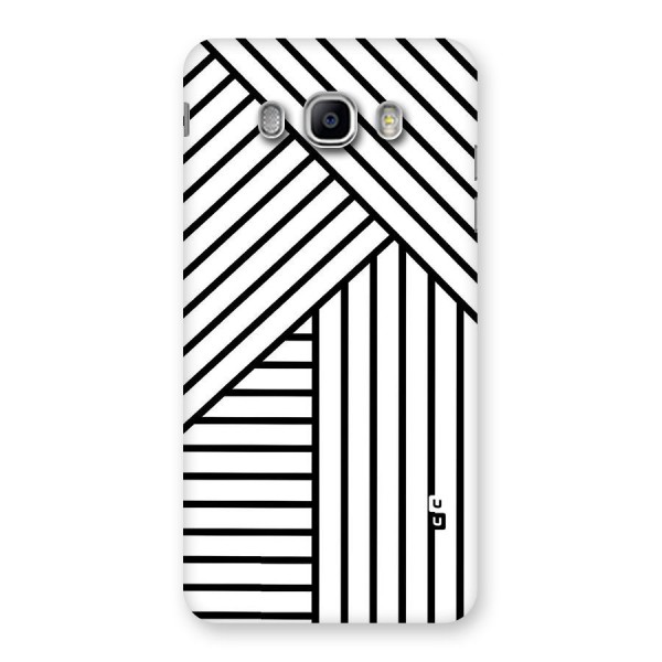 Lines Pattern Stripes Back Case for Samsung Galaxy J5 2016