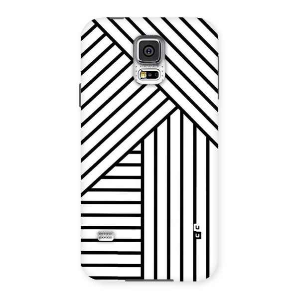 Lines Pattern Stripes Back Case for Samsung Galaxy S5