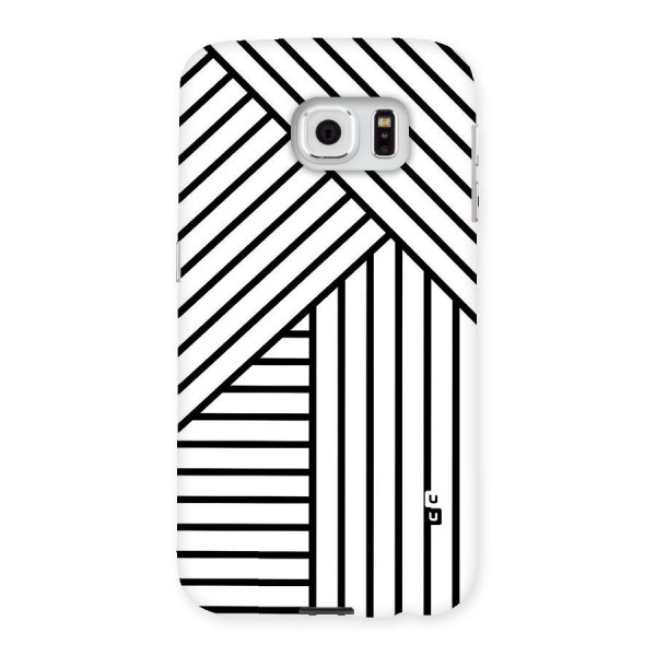 Lines Pattern Stripes Back Case for Samsung Galaxy S6