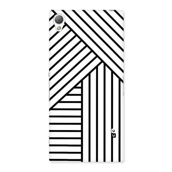 Lines Pattern Stripes Back Case for Sony Xperia Z3