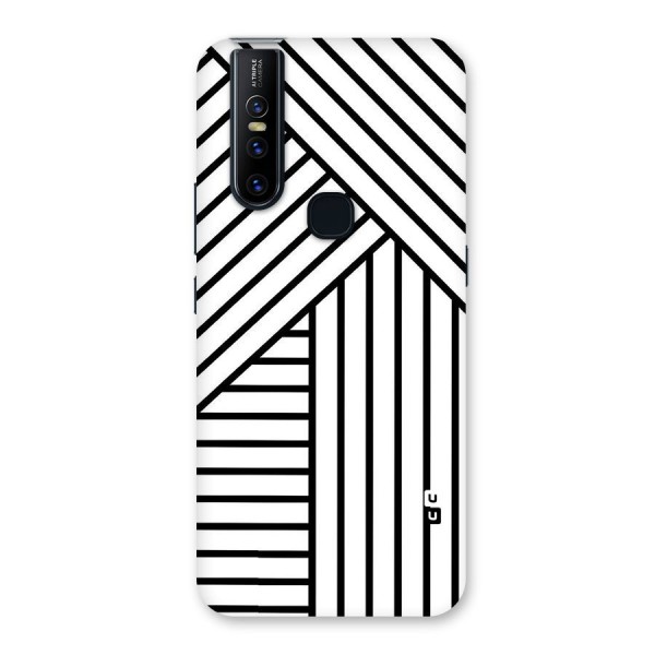 Lines Pattern Stripes Back Case for Vivo V15