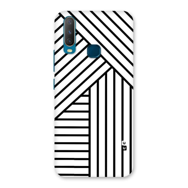 Lines Pattern Stripes Back Case for Vivo Y17