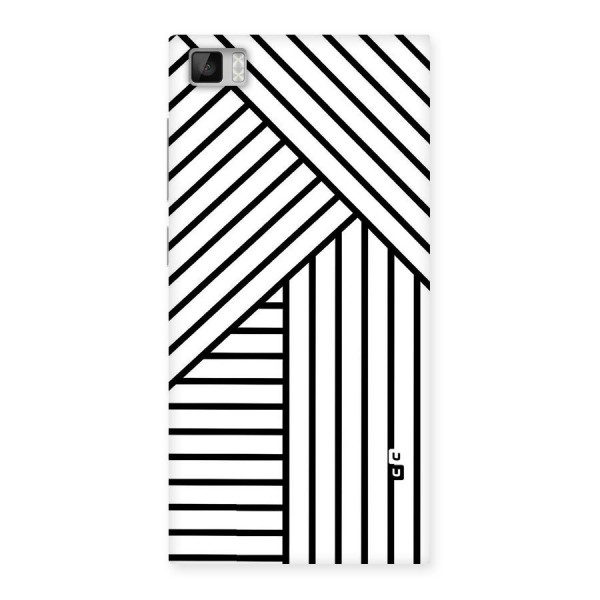 Lines Pattern Stripes Back Case for Xiaomi Mi3