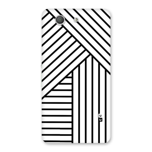 Lines Pattern Stripes Back Case for Xperia Z3 Compact
