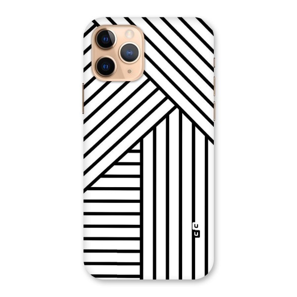 Lines Pattern Stripes Back Case for iPhone 11 Pro