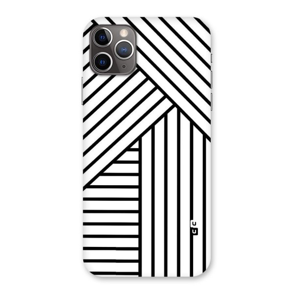 Lines Pattern Stripes Back Case for iPhone 11 Pro Max