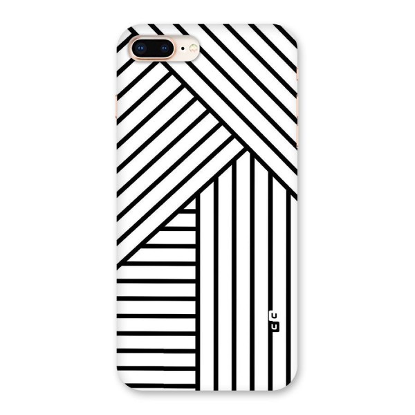 Lines Pattern Stripes Back Case for iPhone 8 Plus