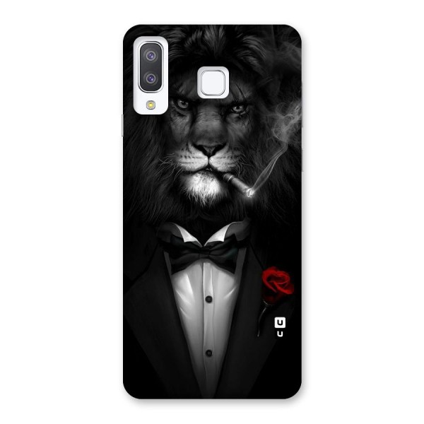 Lion Class Back Case for Galaxy A8 Star