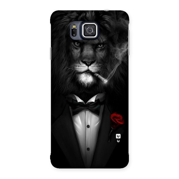 Lion Class Back Case for Galaxy Alpha