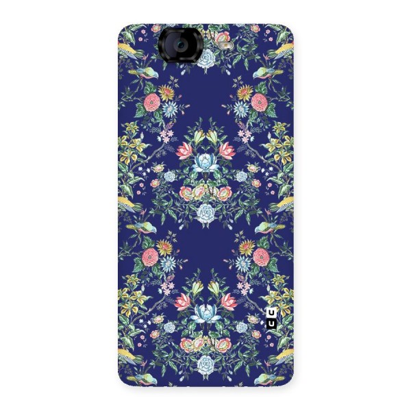 Little Flowers Pattern Back Case for Canvas Knight A350