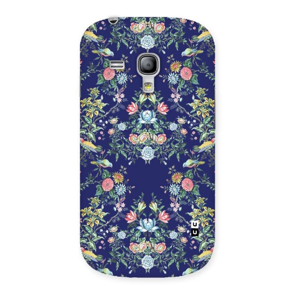 Little Flowers Pattern Back Case for Galaxy S3 Mini
