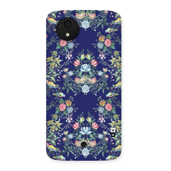 Little Flowers Pattern Back Case for Micromax Canvas A1