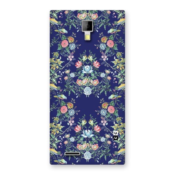 Little Flowers Pattern Back Case for Micromax Canvas Xpress A99