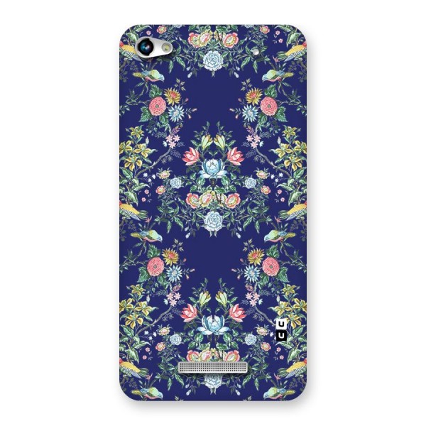 Little Flowers Pattern Back Case for Micromax Hue 2