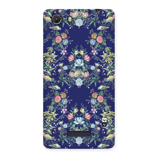 Little Flowers Pattern Back Case for Micromax Unite 3