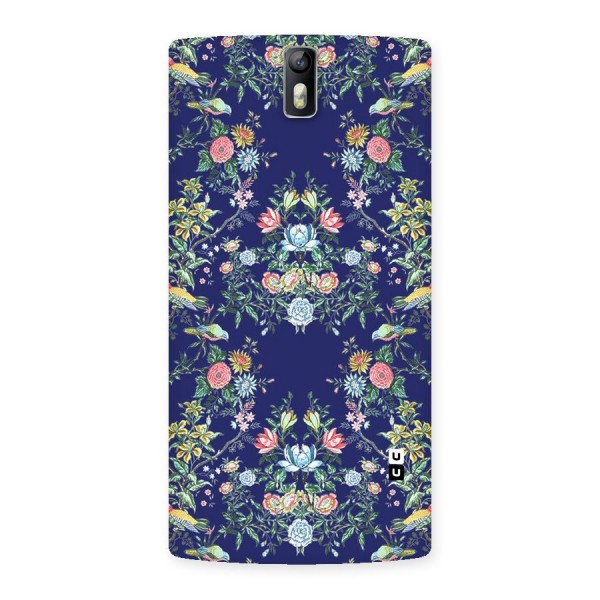 Little Flowers Pattern Back Case for One Plus One