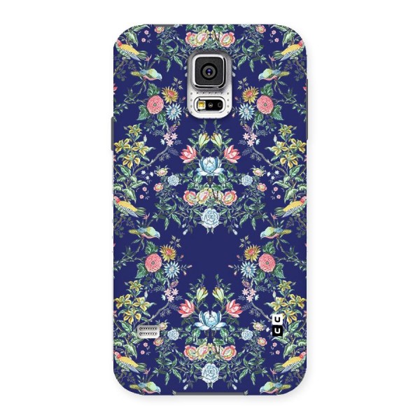 Little Flowers Pattern Back Case for Samsung Galaxy S5