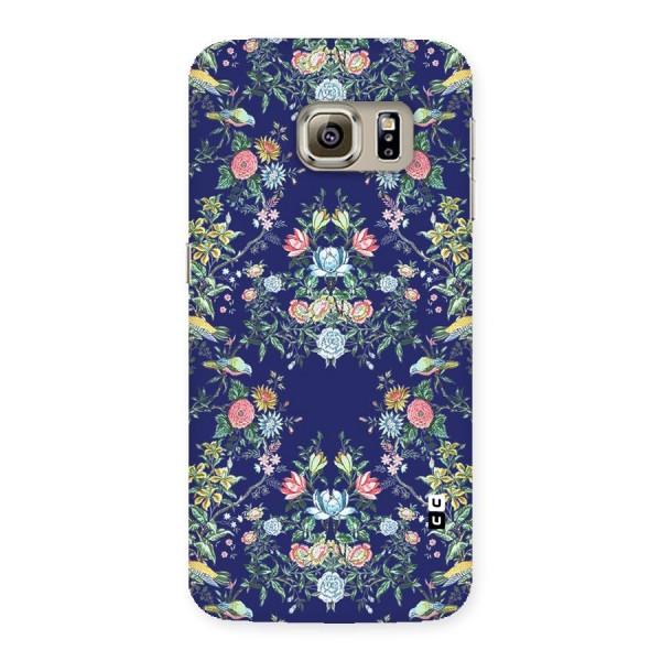 Little Flowers Pattern Back Case for Samsung Galaxy S6 Edge