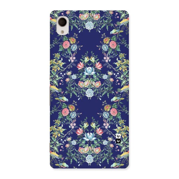 Little Flowers Pattern Back Case for Sony Xperia M4