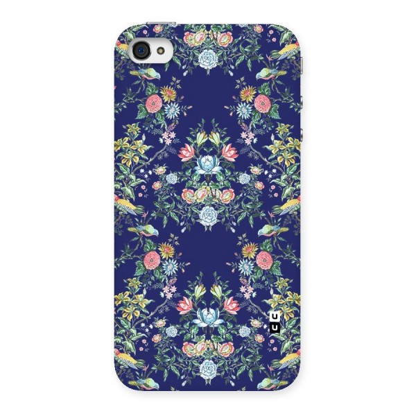 Little Flowers Pattern Back Case for iPhone 4 4s