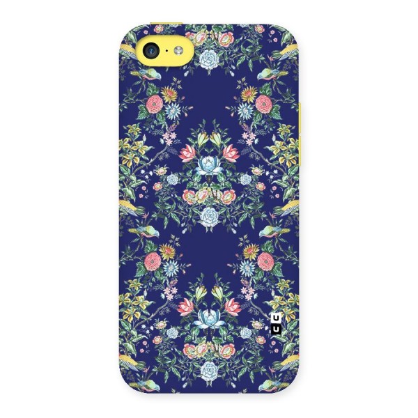 Little Flowers Pattern Back Case for iPhone 5C