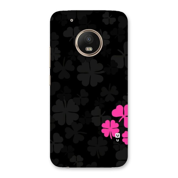 Little Pink Flower Back Case for Moto G5 Plus