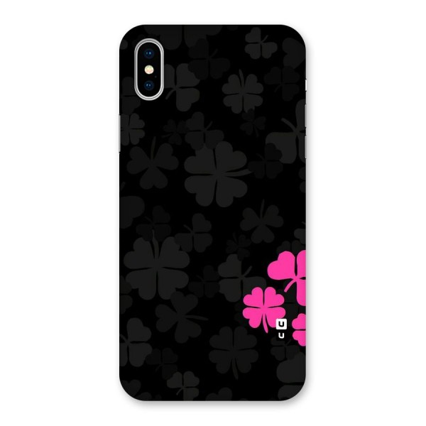 Little Pink Flower Back Case for iPhone X