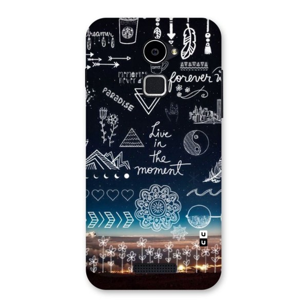 Live In The Moment Back Case for Coolpad Note 3 Lite