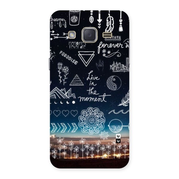 Live In The Moment Back Case for Galaxy J2