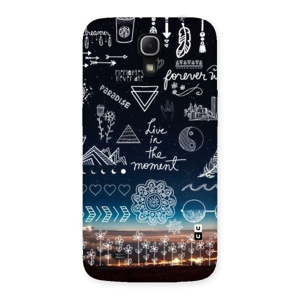 Live In The Moment Back Case for Galaxy Mega 6.3