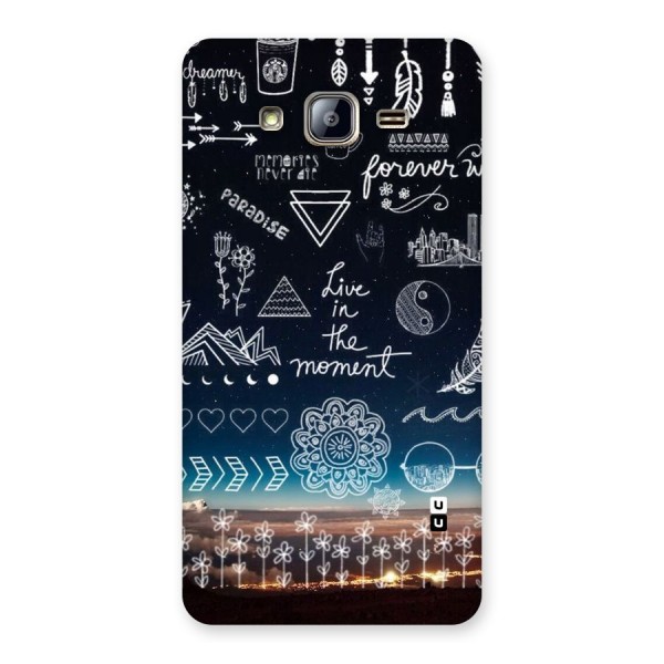 Live In The Moment Back Case for Galaxy On5