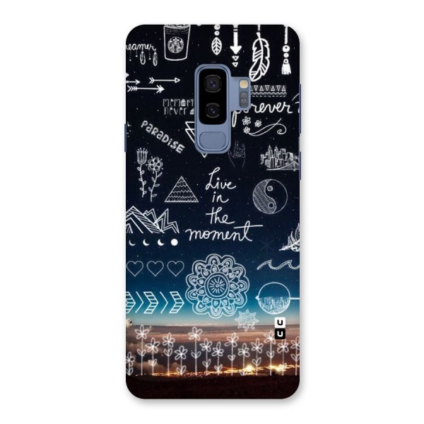 Live In The Moment Back Case for Galaxy S9 Plus